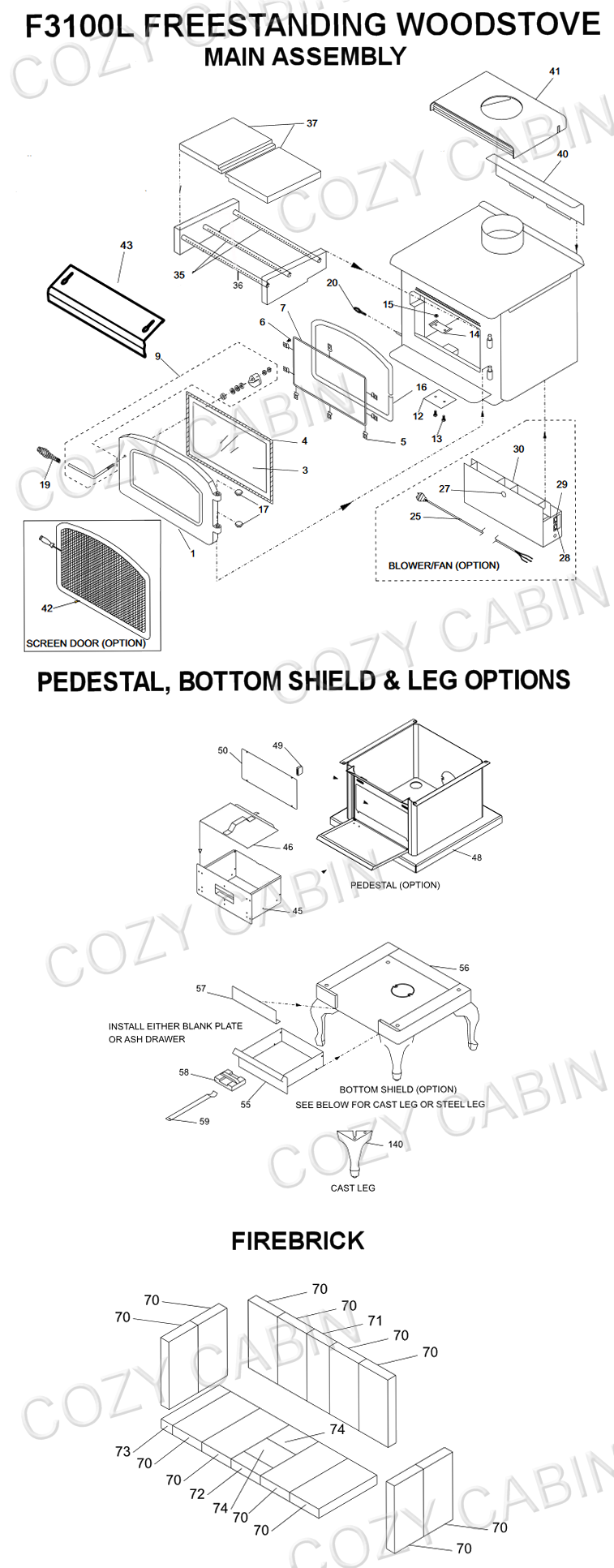 Regency Wood Stove Replacement Parts Reviewmotors.co